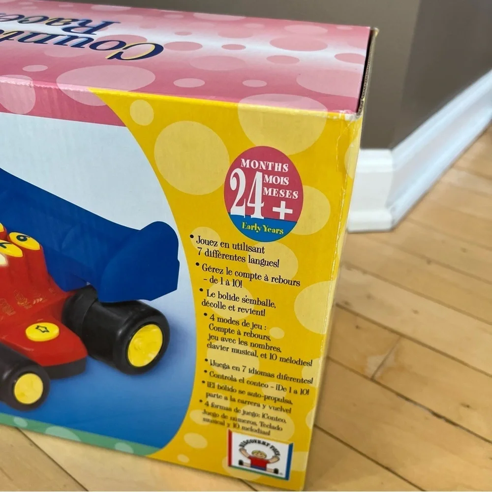 Discovery Toys NEW Countdown Racer Toy - Race Car Toy - Multiple Languages